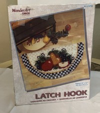 Wonder Art Caron International Fruits Art 4782 Creative Crafts Latch Hook Kit