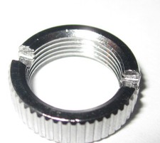 NEW Freightliner Peterbilt Kenworth Chrome Metal Switch Face Nut - Real Metal