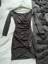 Black off the shoulder dress