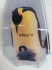 OK LIGHTING TOUCH LAMP REPLACEMENT GLASS 1 PANEL Penguin