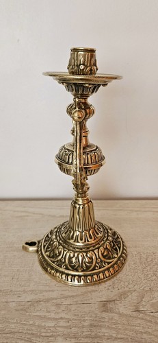 ANTIQUE Maritime BRONZE VICTORIAN STYLE WALL MOUNT SHIP CANDLE HOLDER - Picture 15 of 16
