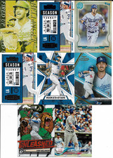 Cody Bellinger 8 Card Lot with Optic Unleashed & Fire Gold NM