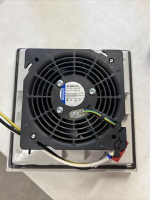 EBMPAPST DV4650-470 Cooling Fan 230V 50/60HZ WITH SK 3239.100  RITTAL FILTER