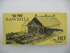 Fine Scale Miniatures HO Kit 170: Old Time Sawmill