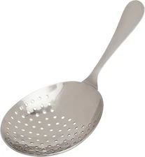 HIC Kitchen Julep Bar Strainer, 18/8 Stainless Steel