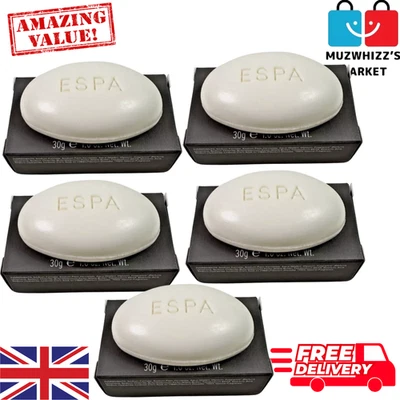 ESPA Bergamot & Jasmine Cleansing Bar Soap 30g x 5 Packs