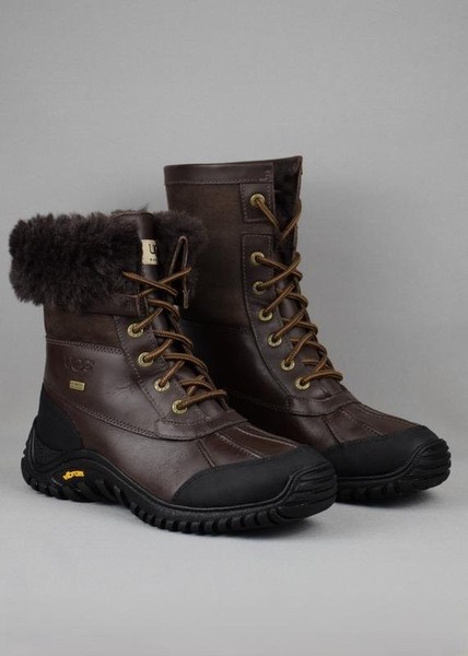 UGG Boots Damen braun Leder 38,5