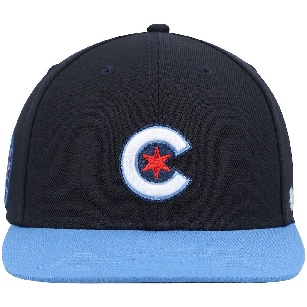 ‘47 Chicago Cubs - 2021 City Connect Captain- Navy Snapback Hat- New with Tags