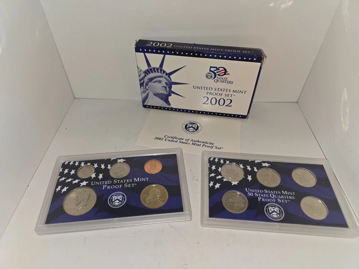 2002 Proof US Coin Mint Sets for sale | eBay