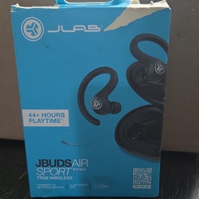 JLab JBuds Air Sport 3rd Gen True Wireless Ear-hook Bluetooth IP66 Earbuds