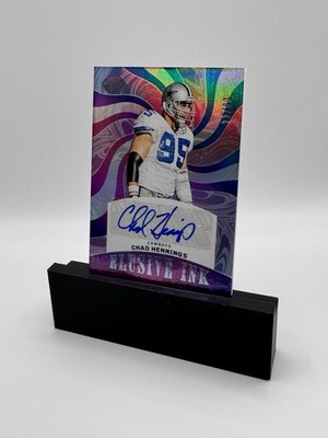 2023 Panini Illusions - Elusive Ink Chad Hennings #EI-CHE Blue /80 (AU)