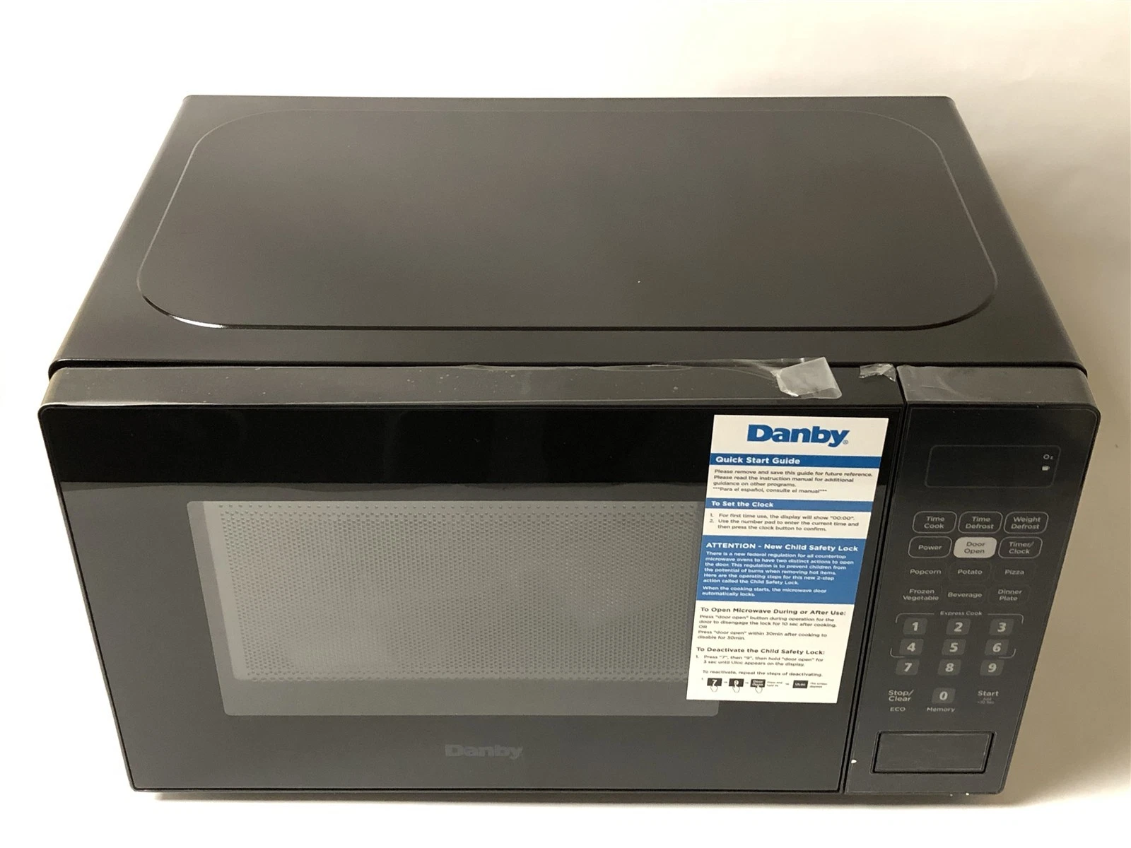 Danby DBMW0720BBB 0.7 cu. ft. 700W Microwave, Black
Opens in a new window or tab