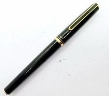 Pilot Japan Black 14k 585 Solid Gold M Nib fountain pen With Converter