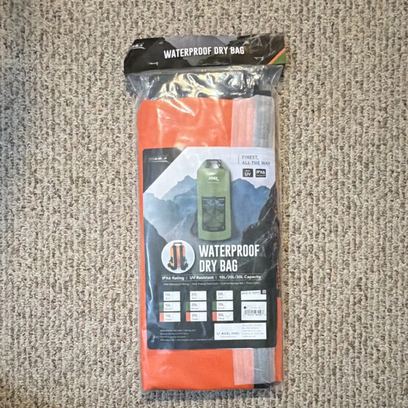 JACE Waterproof Dry Bag Orange