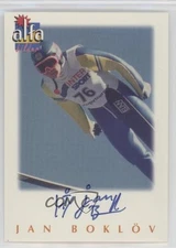 1997 Alfabilder Alfa Stars Auto 184/2000 Jan Boklov #81 Auto 5ui