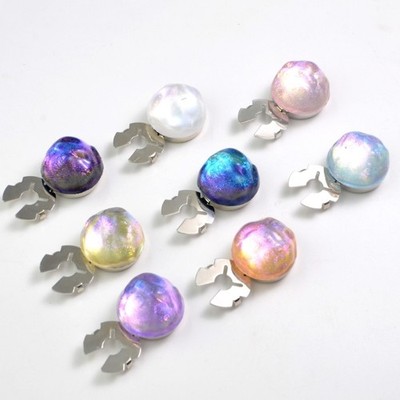 Unique Glittering Water Waved Cufflinks For Formal Event And Parties