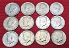Kennedy Half Dollar 1964 - Lot Of 12 - Constitutional Silver