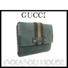 Portefeuille GUCCI Gucci Sherry avec crochet gris occasion