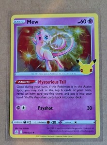 Mew 25th Anniversary | eBay