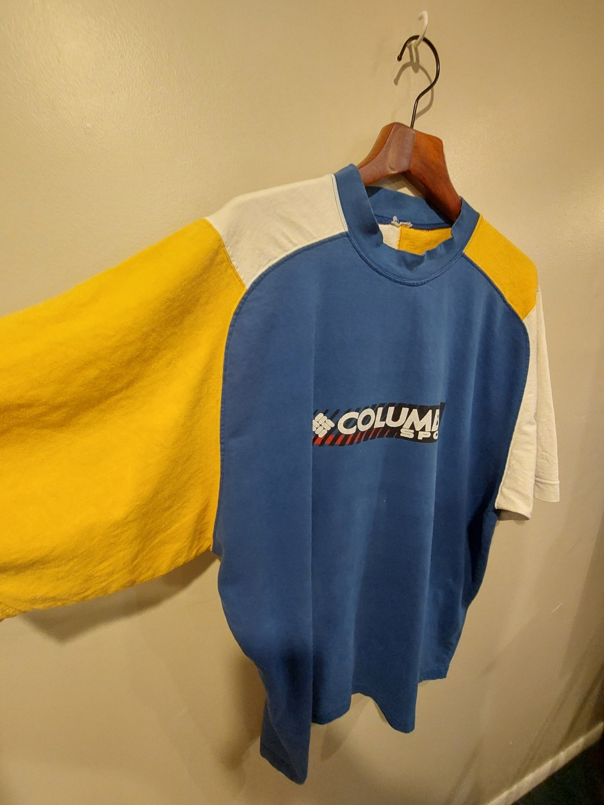 Vintage Columbia Sport 90s Field Crew Short Sleeve Shirt - Men’s XXL - VTG Rare image 2