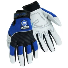 Miller Electric 251067 Arcarmor Welding Gloves, Reinforced Thumb, Premium