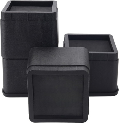 Adjustable Bed Risers 3 or 6 Set of 4 Heavy Duty Stackable Furniture Lift Blocks