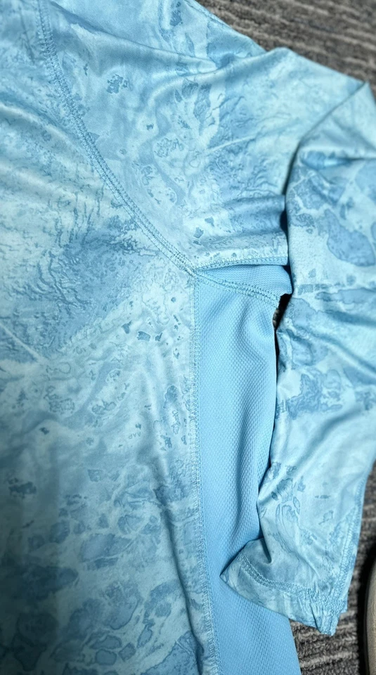 Realtree Men's 2XL Long Sleeve Stretch Fishing Shirt Water Graphic - Image 4 of 4