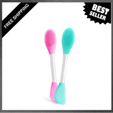 Face Scrubber Silicone Facial Cleansing Brush Exfoliating Deep Pore Blackhead