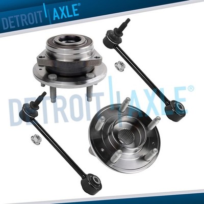 4WD Rear Wheel Bearing Hubs Sway Bars for 2018 - 2024 Chevy Equinox GMC Terrain
