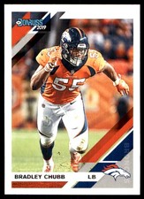 Bradley Chubb 2019 Donruss #85 Broncos NFL READ FREE SHIPPING AutographDen
