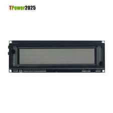 6.1" 256x48 VFD Display Module VFD Graphic Dot Matrix Supports Ar-duino STM32 BK
