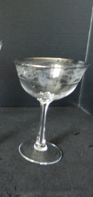 LENOX CRYSTAL FAIR LADY Tall Champagne -  EUC