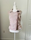 Marrakech Pink Moto Asymmetrical Zip Vest Size S — photo 6