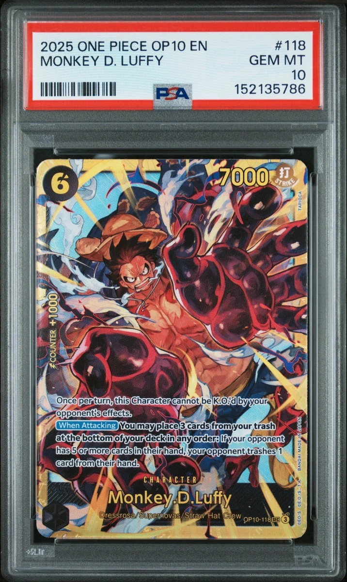 25+ Monkey.D.Luffy OP10-118 Royal Blood for sale | Updated Oct 2026
