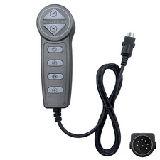 Power Recliner 6 Button 8 Pin Male Plug Massage Remote Hand Control with USB