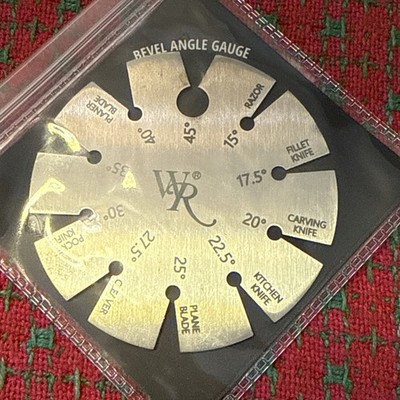 WOODRIVER Bevel Angle Gauge Sharpening Guide
