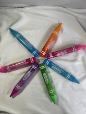 Crayola Body Wash Pens Color New Set of 7 Pink Blue Green Orange Purple Bathtub