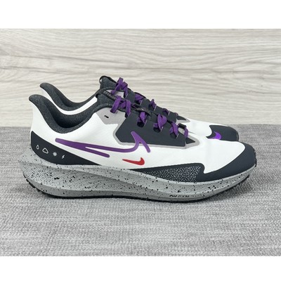 Nike Air Zoom Pegasus 39 Shield Light Bone Vivid Purple Womens 11