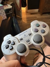 Satin Silver DualShock 2 for PlayStation 2