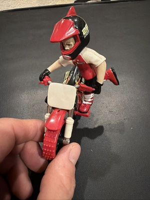 #ad VTG hot wheels troy lee designs dirtbike core motocross Number 28 Figure Bike $45.00