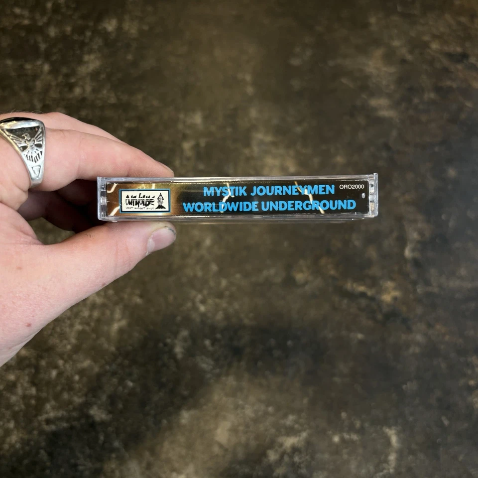 MYSTIK JOURNEYMEN - WORLDWIDE UNDERGROUND (CASSETTE TAPE) 1998 RARE!! ORO2000 - Image 2 of 4