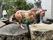 Rare Breyer Working Cow Horse #90174 Bobby Jo Premier Club Red Dun Overo Reiner