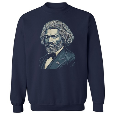 #ad #ad Knowledge is Power Douglass Black History Month Unisex Crewneck Sweatshirt $20.99