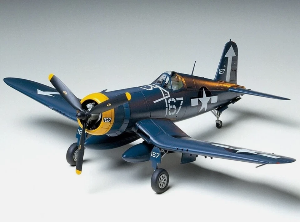Kit de avión modelo plástico Tamiya 61061 1/48 Vought F4U-1D Corsair Foto 3 de 3