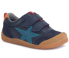 Image of Startrite Tickle Star Boys Casual Shoes in Navy Leather G Width Fit
