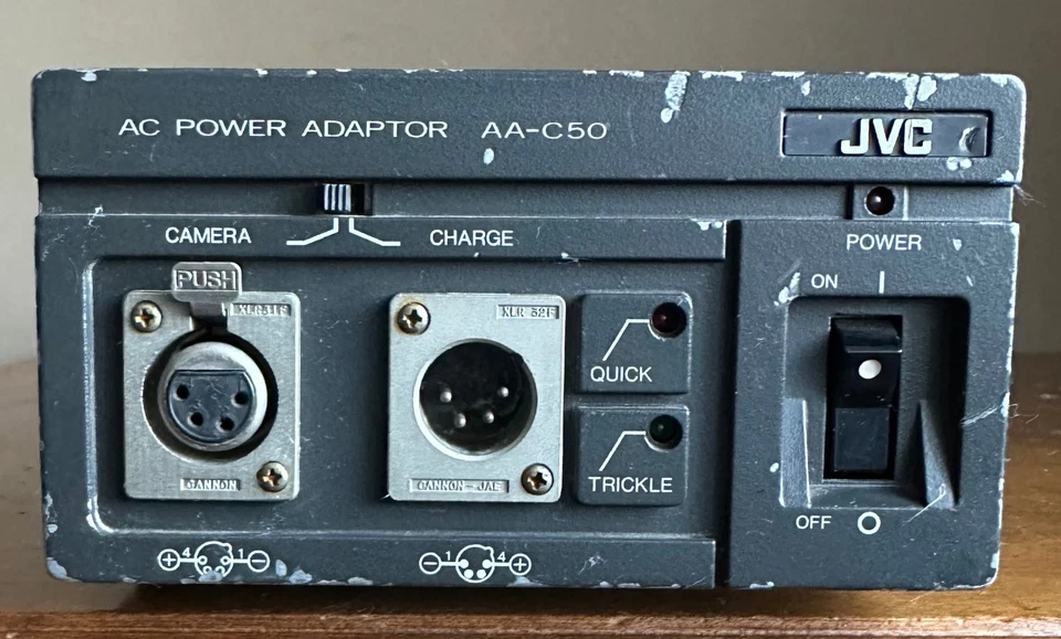 JVC Model AA-C50U Portable Desktop 12V 5.5A AC Power Adapter Made In Japan - Image 2 of 4