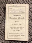 1950’s KNOXVILLE CHRISTIAN CHURCH Donation Envelope - USED — photo 1