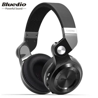 Bluedio T2+ Turbine Wireless Bluetooth Headphones with Mic/Micro SD Card Slot