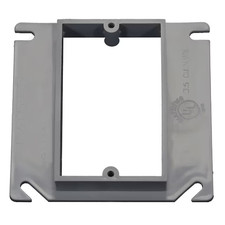 CANTEX 1 -Gang PVC New work Box extender Electrical Box