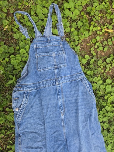 Celebrity Pink Women’s Blue Jean Overalls Size XXL NWT Heart Buttons Pockets - Picture 2 of 10